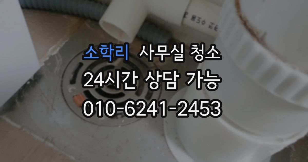 소학리 사무실 청소