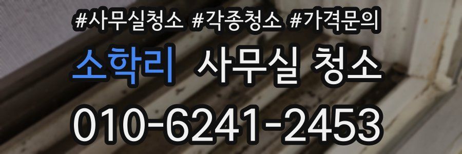 소학리 사무실 청소