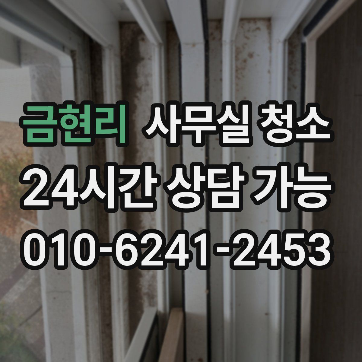 금현리 사무실 청소