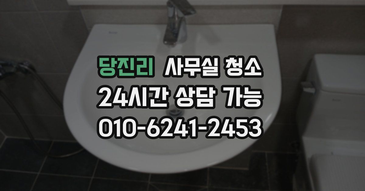 당진리 사무실 청소