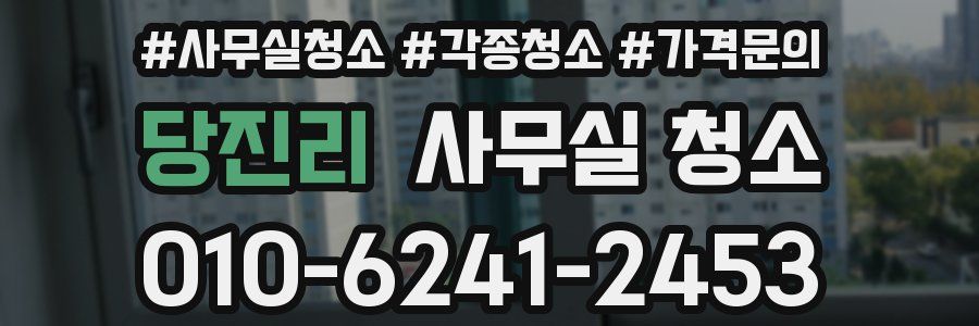 당진리 사무실 청소