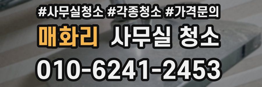 매화리 사무실 청소