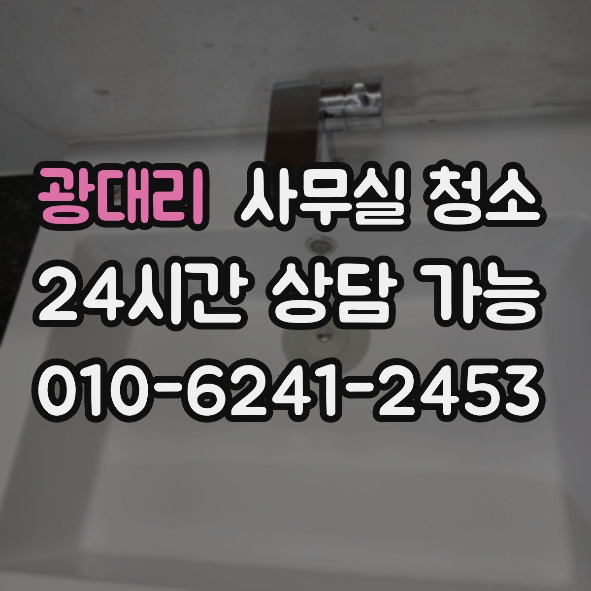 광대리 사무실 청소