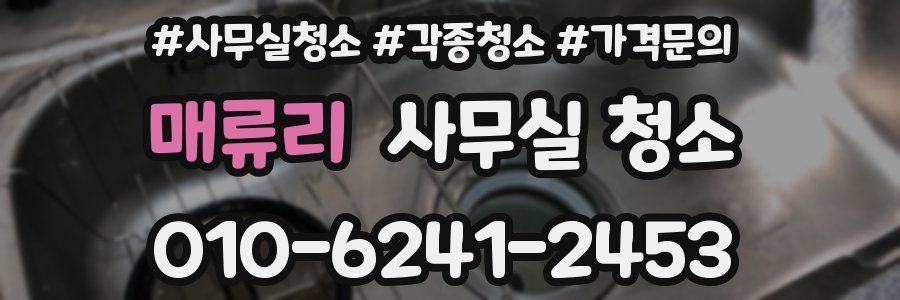매류리 사무실 청소