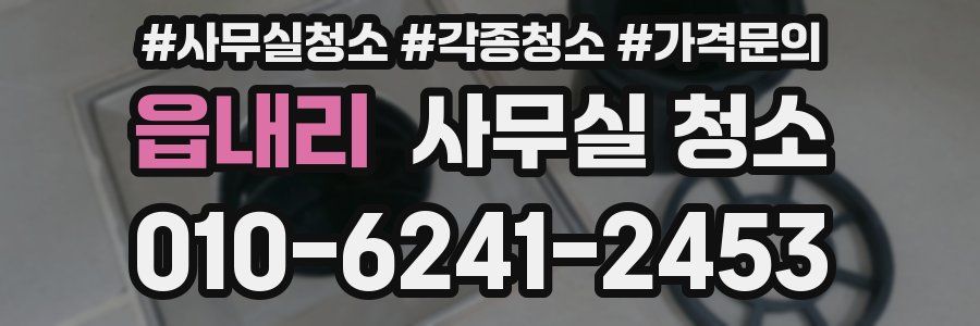 읍내리 사무실 청소