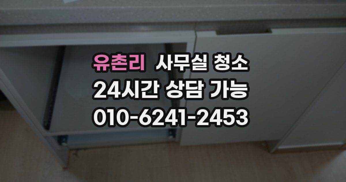 유촌리 사무실 청소