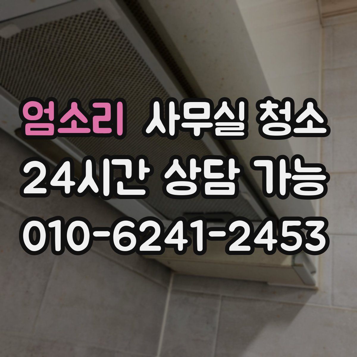 엄소리 사무실 청소