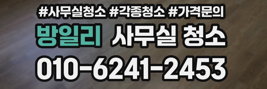 방일리 사무실 청소