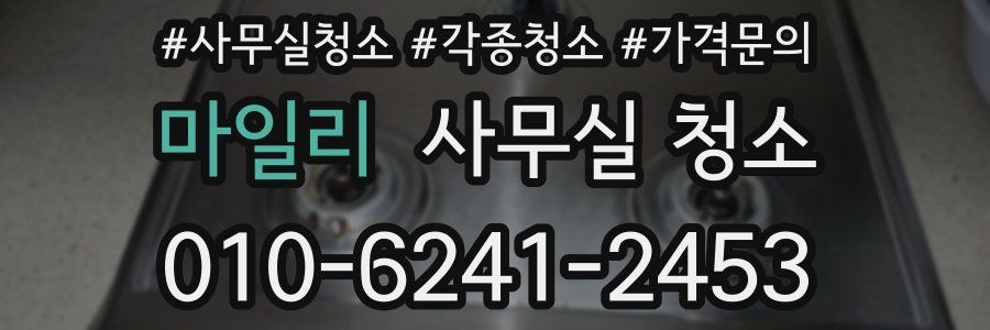 마일리 사무실 청소