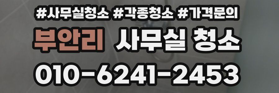 부안리 사무실 청소