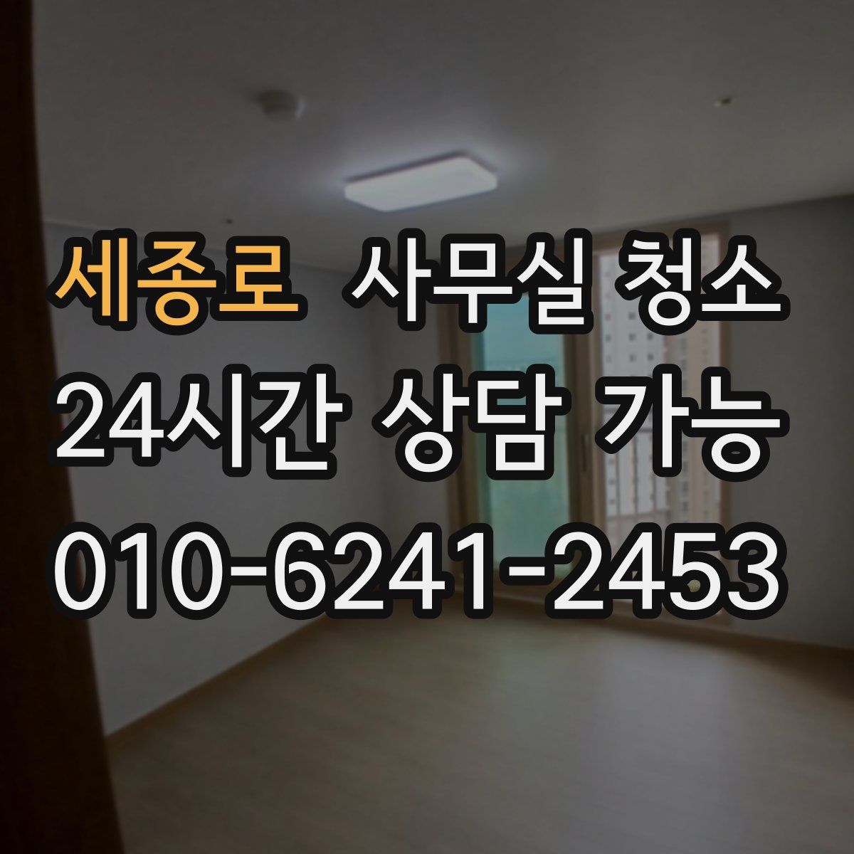 세종로 사무실 청소