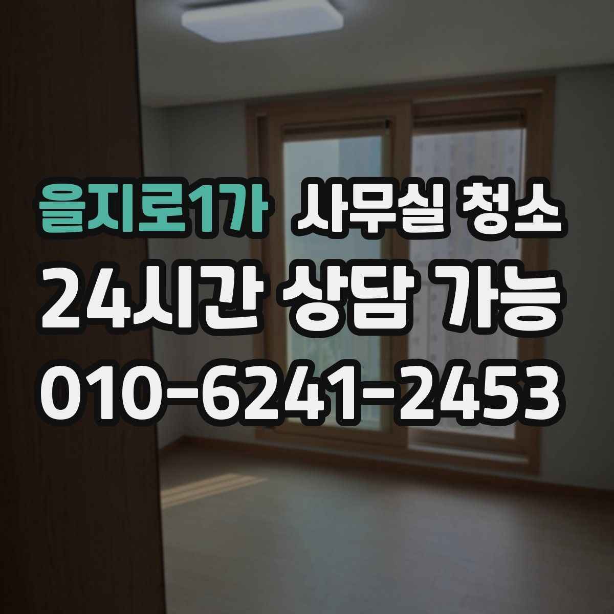 을지로1가 사무실 청소