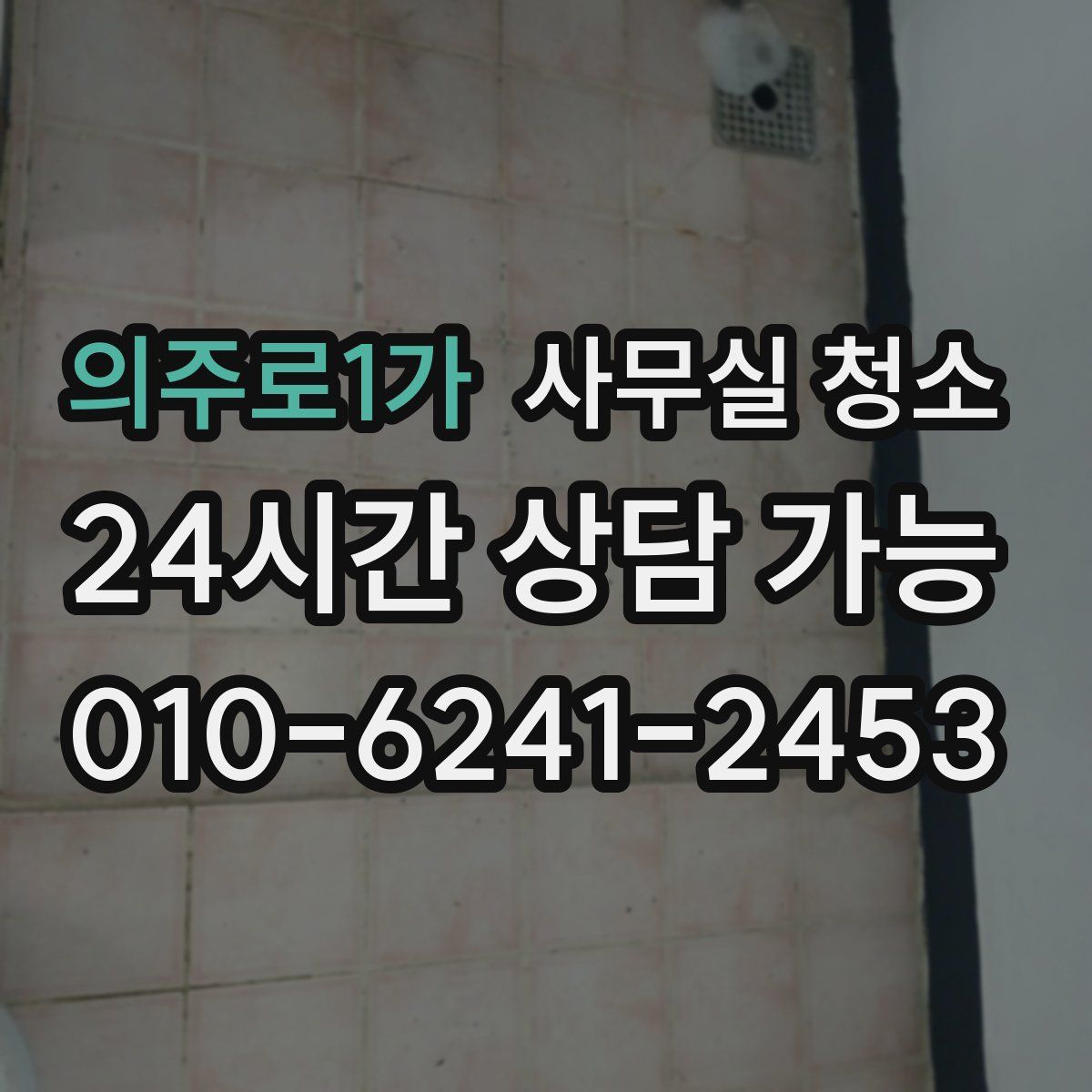 의주로1가 사무실 청소