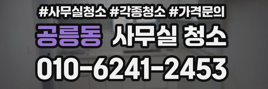공릉동 사무실 청소