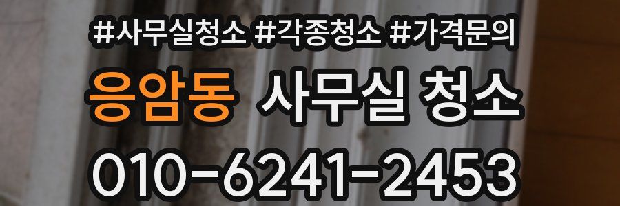 응암동 사무실 청소