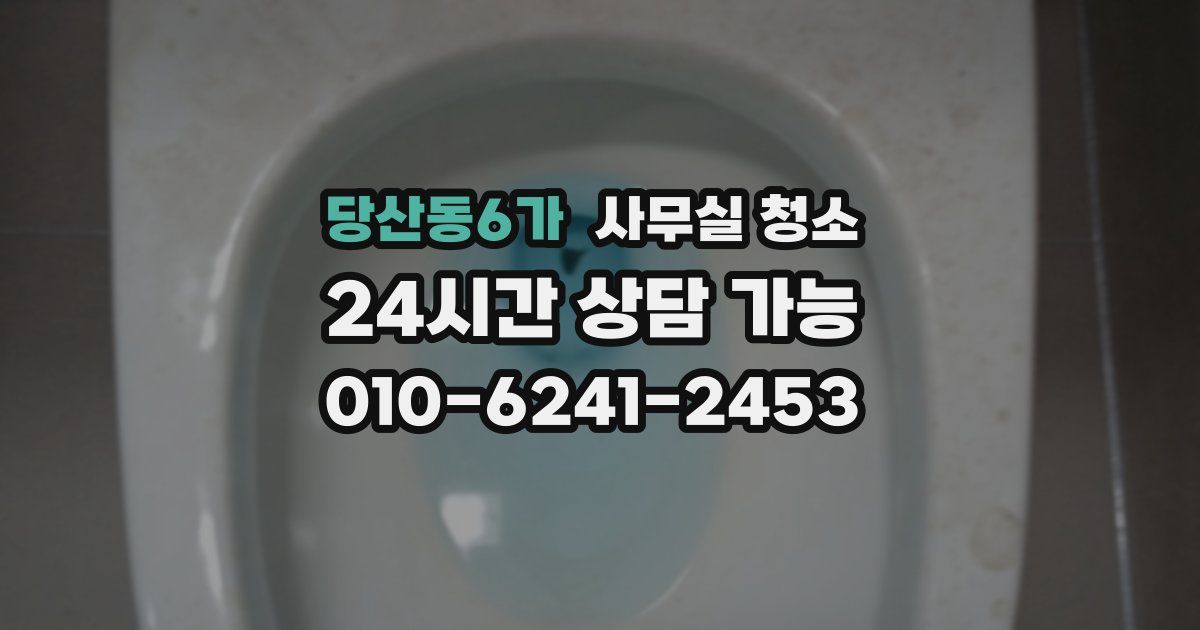 당산동6가 사무실 청소