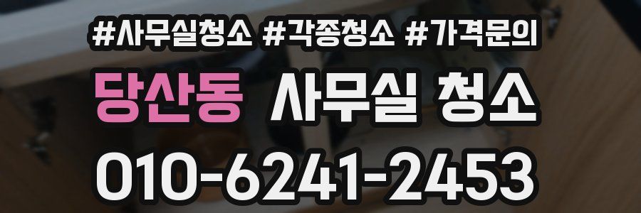 당산동 사무실 청소