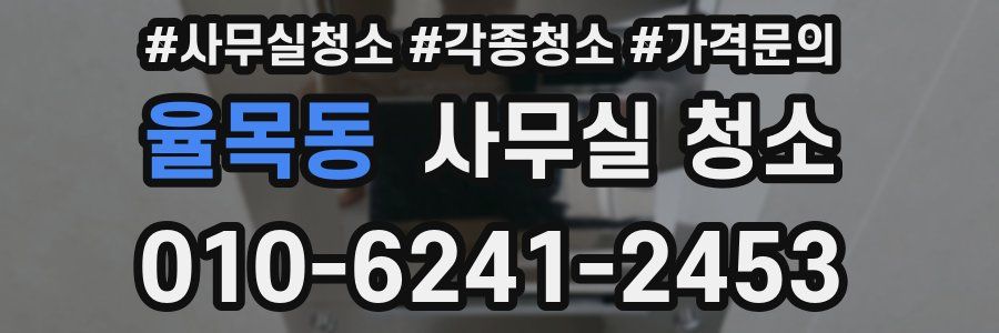율목동 사무실 청소