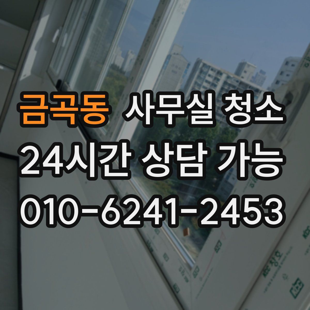 금곡동 사무실 청소