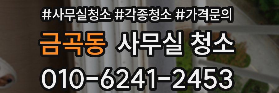 금곡동 사무실 청소