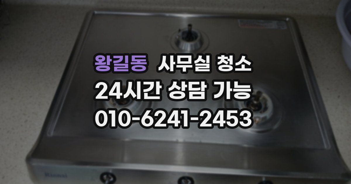 왕길동 사무실 청소