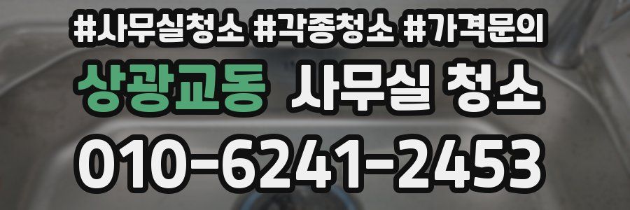 상광교동 사무실 청소
