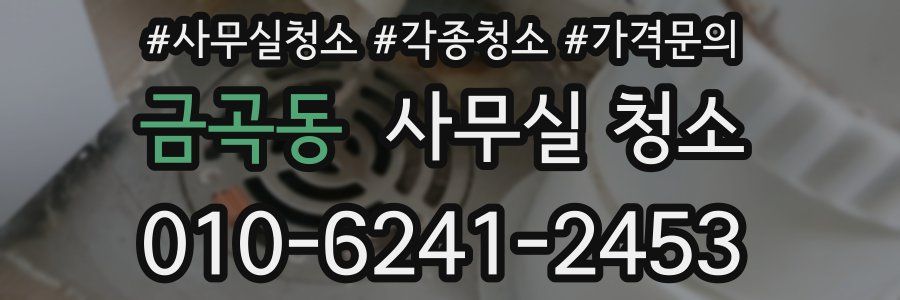 금곡동 사무실 청소