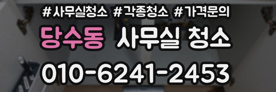 당수동 사무실 청소