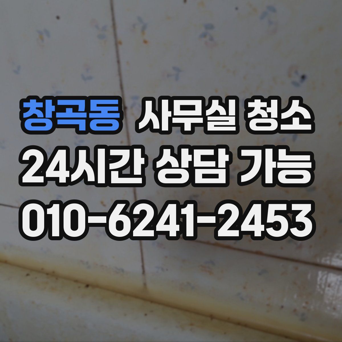 창곡동 사무실 청소