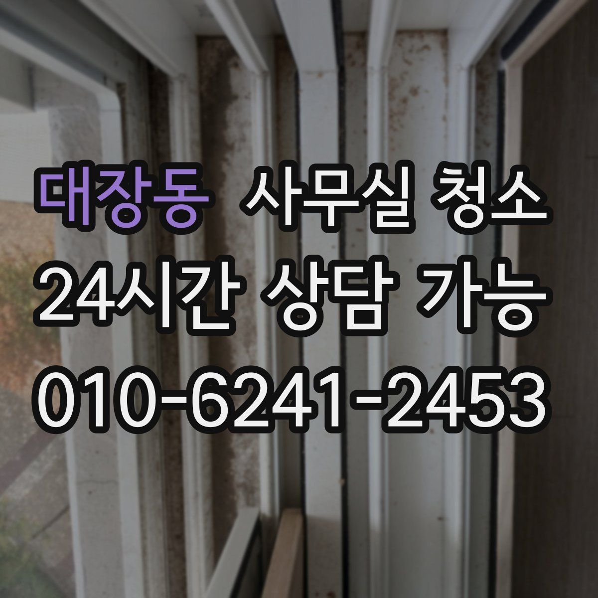 대장동 사무실 청소