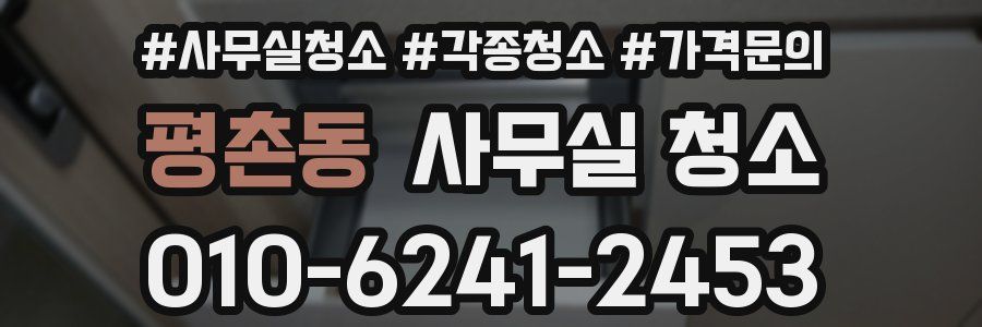 평촌동 사무실 청소