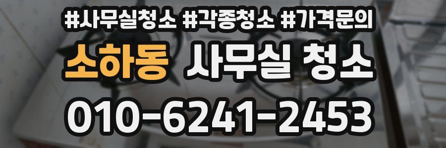 소하동 사무실 청소