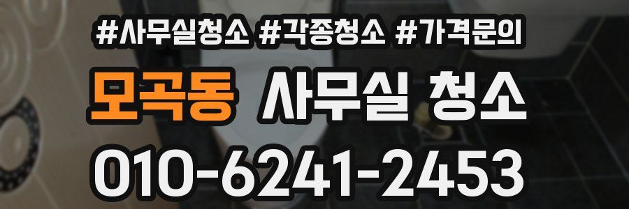 모곡동 사무실 청소