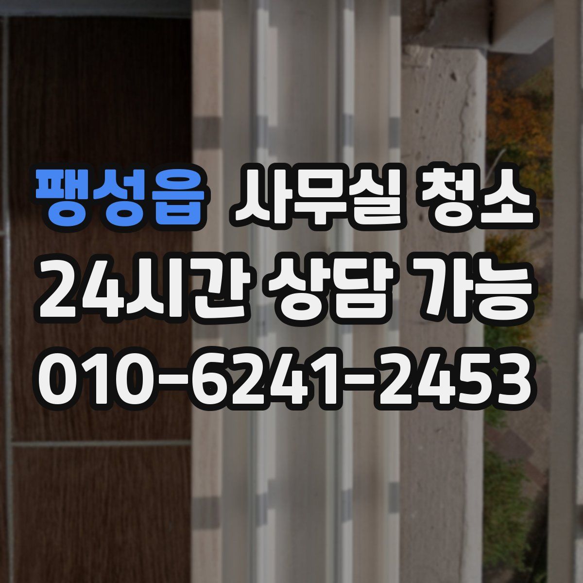 팽성읍 사무실 청소