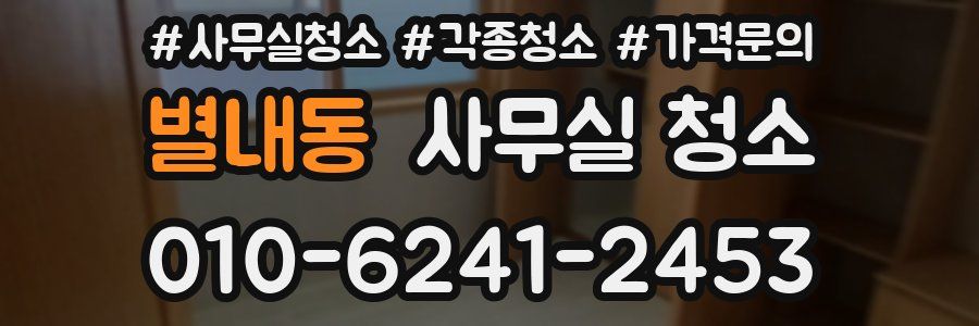별내동 사무실 청소