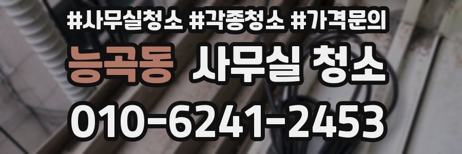 능곡동 사무실 청소