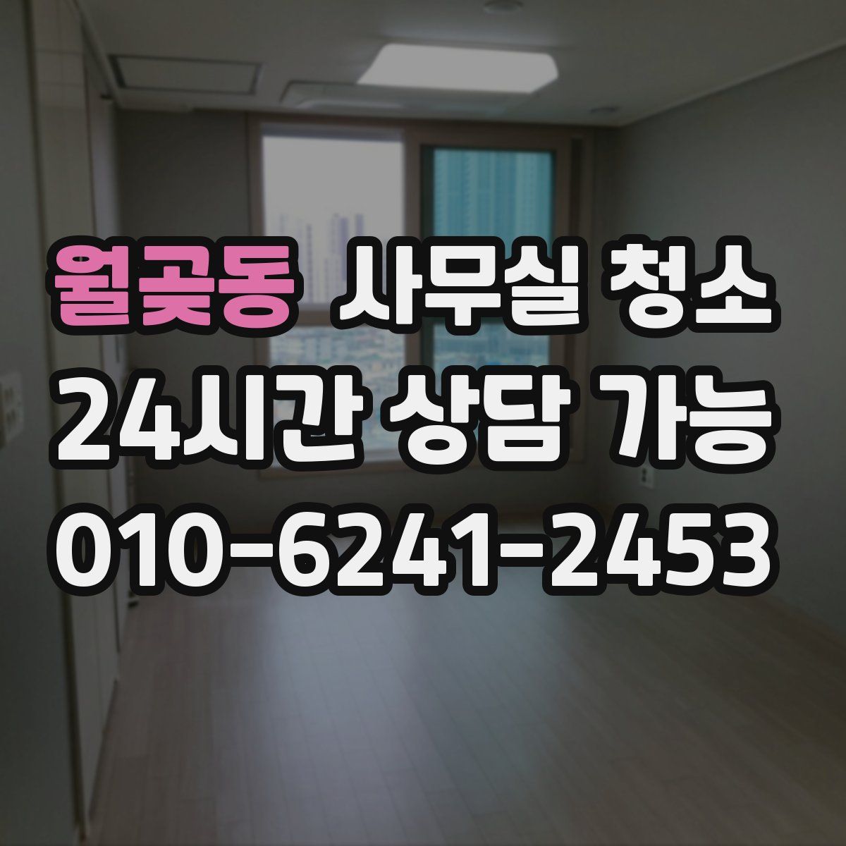 월곶동 사무실 청소
