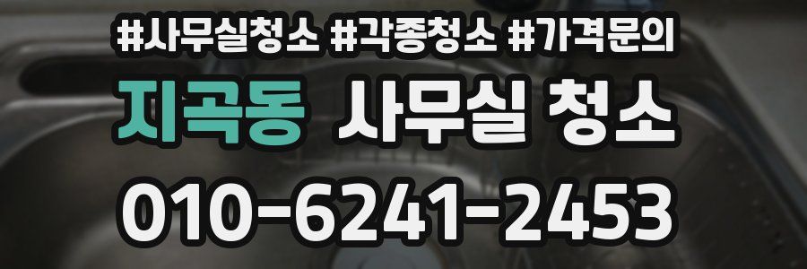지곡동 사무실 청소