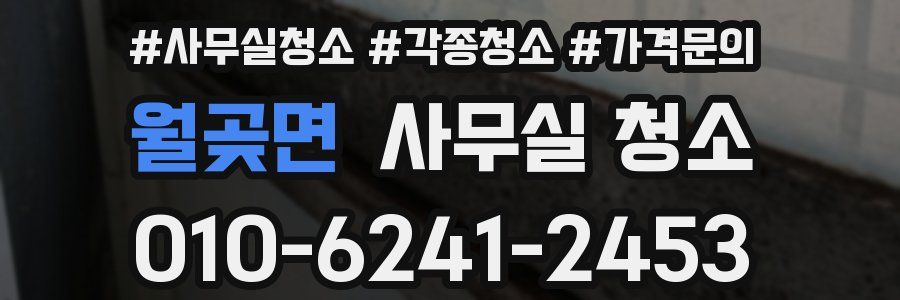 월곶면 사무실 청소