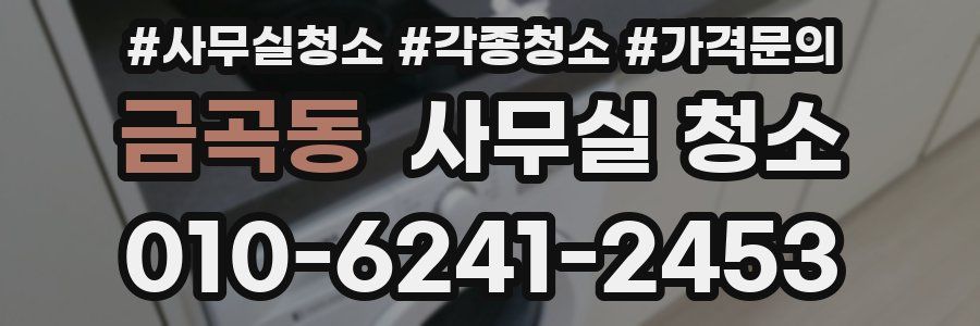 금곡동 사무실 청소