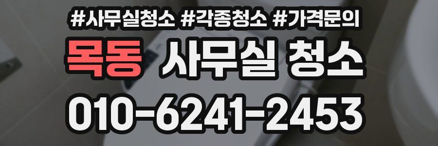 목동 사무실 청소