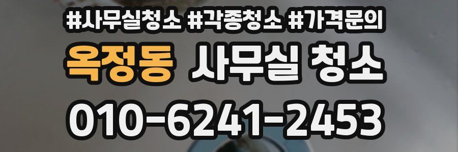 옥정동 사무실 청소