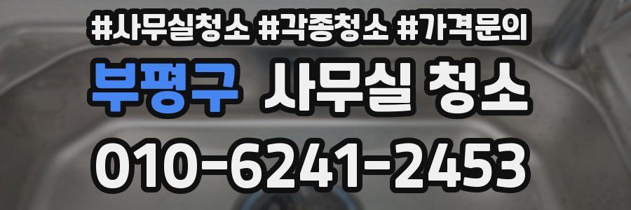 부평구 사무실 청소