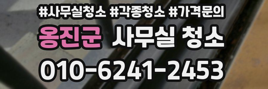 옹진군 사무실 청소