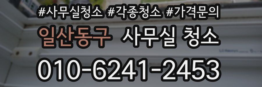 일산동구 사무실 청소