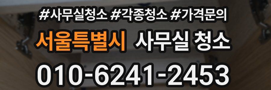 서울특별시 사무실 청소