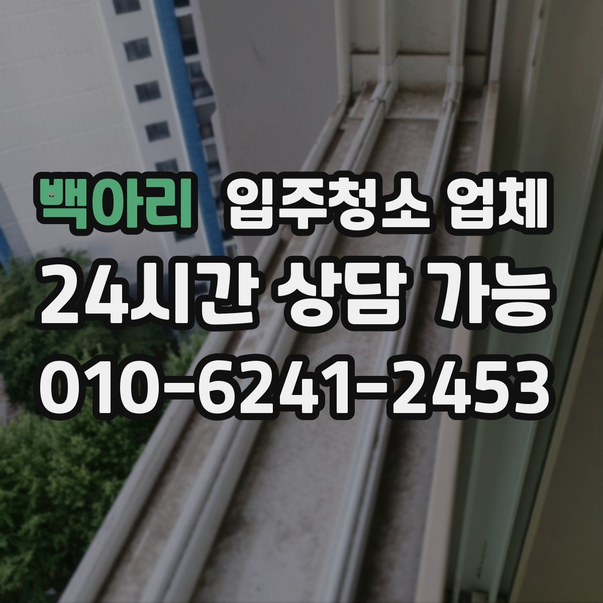 백아리 입주청소 업체