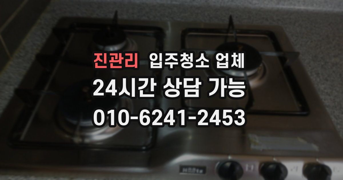 진관리 입주청소 업체
