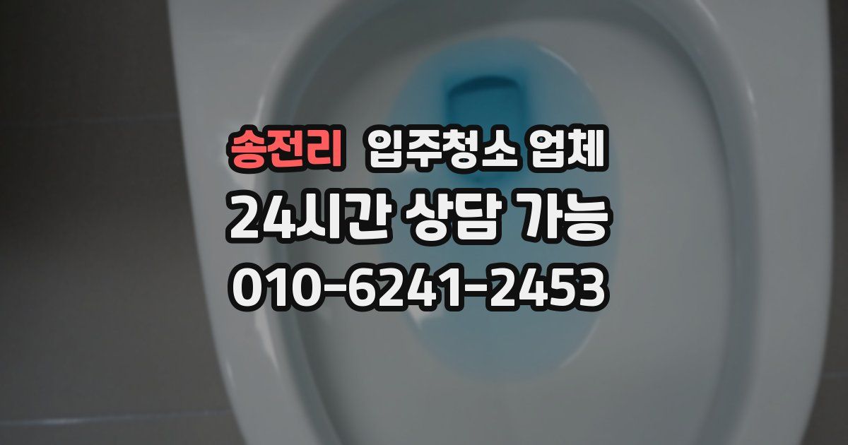 송전리 입주청소 업체