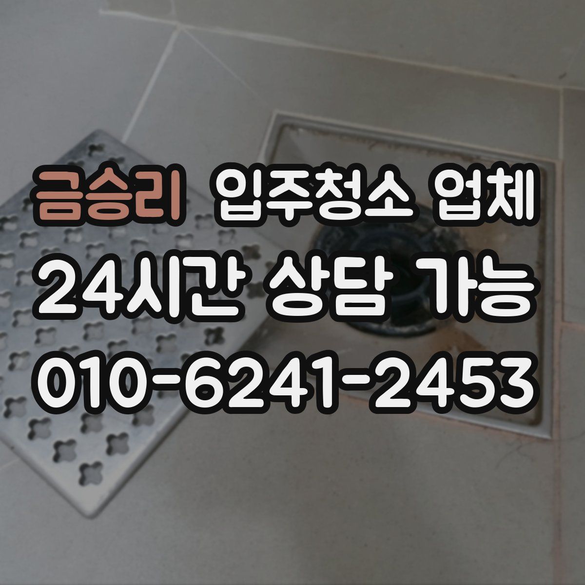 금승리 입주청소 업체
